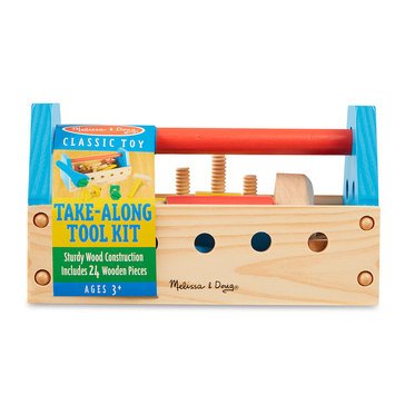 Melissa & Doug Take-Along 24-Piece Tool Kit