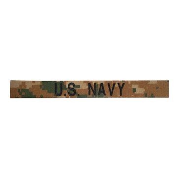 US NAVY BOS Tape on MARPAT Woodland