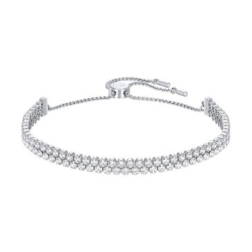 Swarovski Subtle Double Rhodium Plating Bracelet