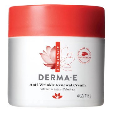 Derma E Anti-Wrinkle Renewal Cream, 4oz