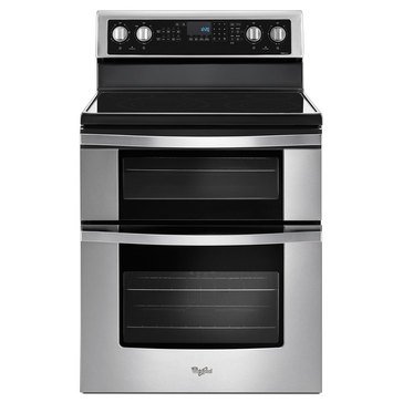 Whirlpool 6.7-Cu.Ft. Electric Double Oven, Stainless Steel (WGE745C0FS)