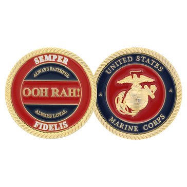 Challenge Coin USMC Ooh Rah Coin