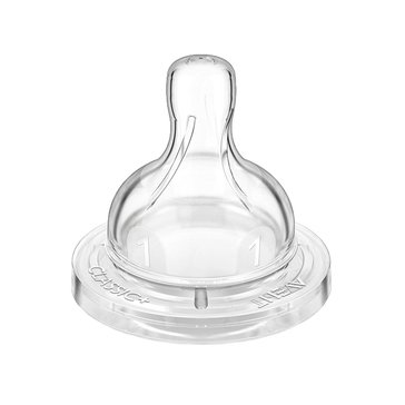 Philips Avent Anti-Colic Medium-Flow Nipple, 2-Pack