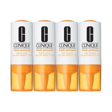 Clinique Fresh Pressed Pure Vitamin C 7-Day Multi-Potent Activator x 4