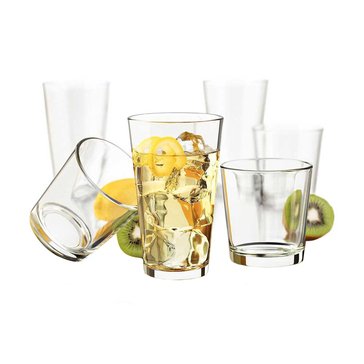 Libbey Flare 16-Piece Beverage Set