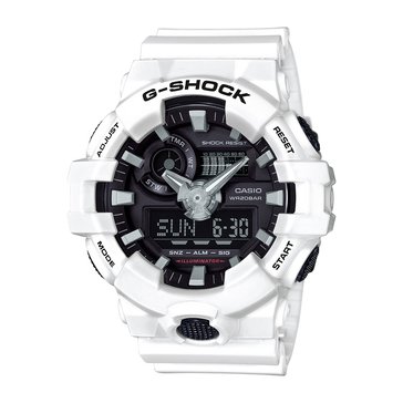 Casio Men's G-Shock White Analog-Digital Watch