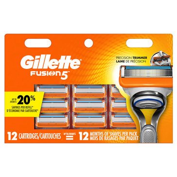 Gillette Fusion 5 Billboard Pack, 12 count