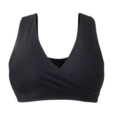 Lamaze Women's Seamless Maternity Sleep Bra in Black