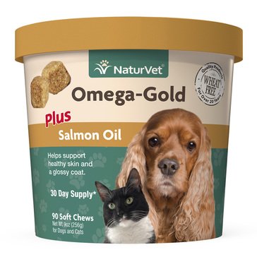 Naturvet Omega Gold Dog Soft Chews