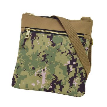 Flying Circle Type III Green Cross Body Bag