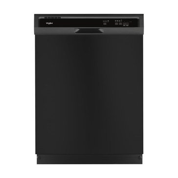 Whirlpool Front Control Built-In Dishwasher, Black (WDF330PAHB)