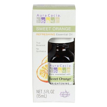 Aura Cacia Sweet Orange Oil, .5oz