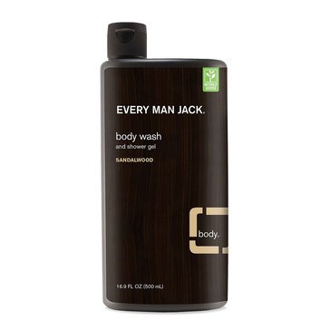 Every Man Jack Body Wash Sandalwood 16.9oz