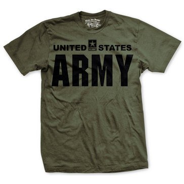 Black Ink Men's US Army Classic Tee
