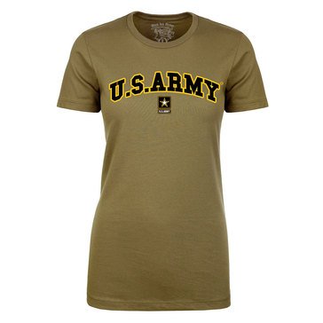 Black Ink Women's US Army Classic Graphic Tee