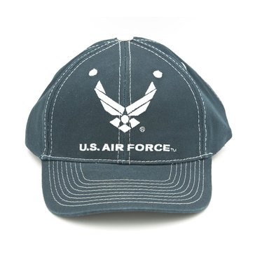 Black Ink Men's U.S. Air Force With Wings Classic Hat