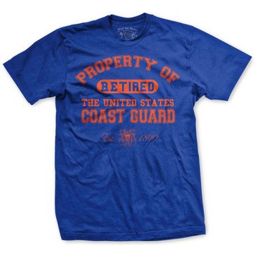 Black Ink Men's USCG Retired Classic Tee