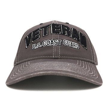 Black Ink Men's Veteran Coast Guard Classic Hat