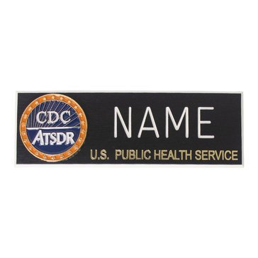 USPHS Name Tag w/ CDC Logo
