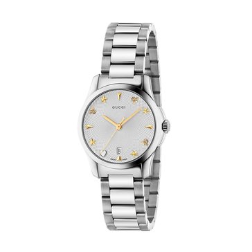 Gucci Women's Silver/ Stainless Steel G-Timeless Watch