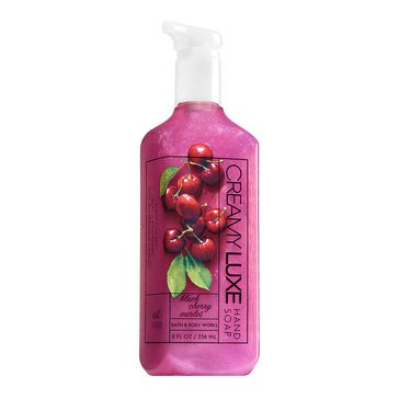 Bath & Body Works Black Cherry Merlot Creamy Luxe Hand Soap