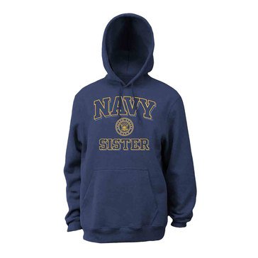 Soffe Women's USN Sister Fleece Hoodie