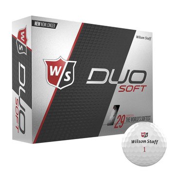 Wilson Duo Soft White Golf Balls, 12-Pack