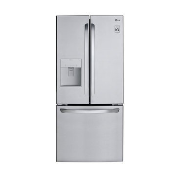 LG 22-Cu.Ft. French Door Refrigerator, Stainless Steel (LFDS22520S)