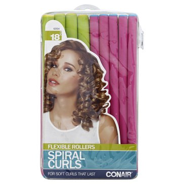 Conair Flexible Spiral Curl Rollers 18ct