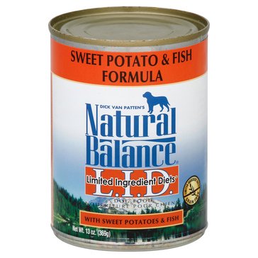 Natural Balance Lid Fish & Sweet Potato