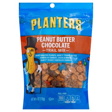 Planters Trail Mix Peanut Butter Chocolate 6-ounce
