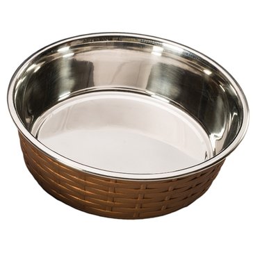 Ethical Pet Soho Basketweave Dog Dish