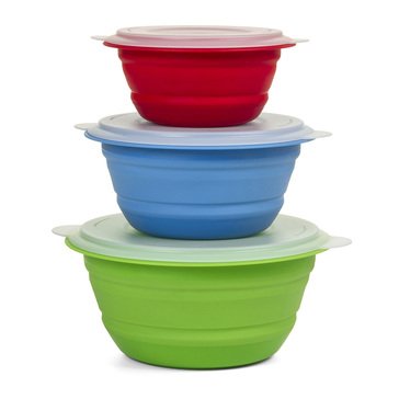 Progressive Prepworks Collapsible Bowls With Cover