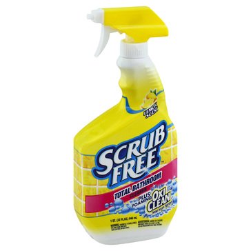 Arm & Hammer Scrub Free Bathroom Cleaner with Oxy Lemon Scent 32oz