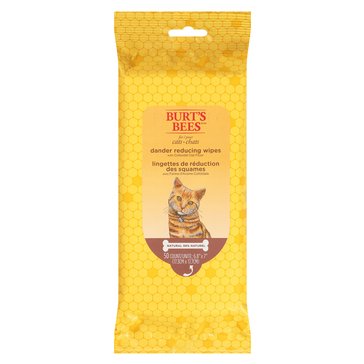 Burt's Bees Cat Dander Wipes, 50 ct