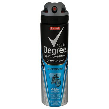 Degree Antiperspirant Deodorant Dry Spray Extreme 3.8oz