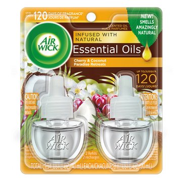 Air Wick Life Scents Paradise Refill Scented Oil, 2-Count 