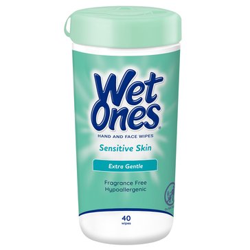 Wet Ones Sensitive Skin - Fragrance Free 40ct