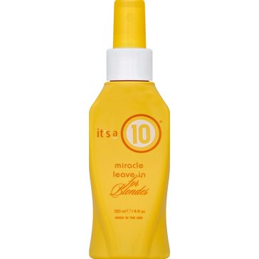 It's a 10 Haircare Miracle Leave-In for Blondes