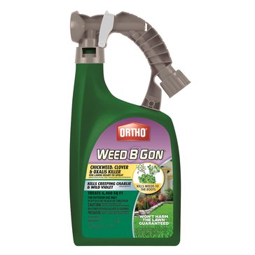 Ortho Weed-B-Gone Plus Chickweed, Clover & Oxalis Killer for Lawn Ready-to-Use Trigger Spray, 32-oz