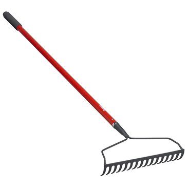 Corona 16-Inch Bow Head Rake With Fiberglass Handle