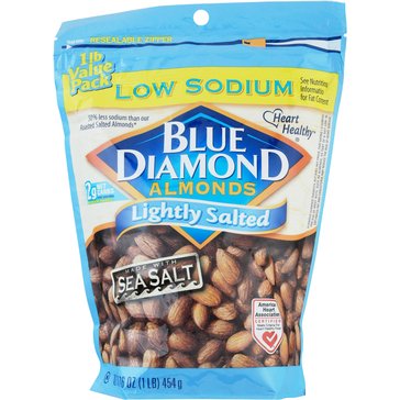 Blue Diamond Nuts Lightly Salted Almonds 16oz