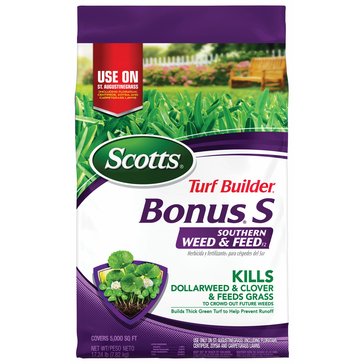 Scotts Turf Builder Bonus S Southern Weed and Feed Fertilizer