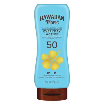 H/TROPIC 8 OZ ISLAND SPORT LOTION SPF 50_D