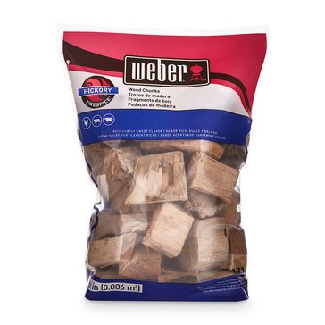 Weber Hickory 4lb Wood Chunks