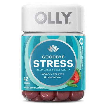 Olly Goodbye Stress Keep Calm & Stay Alert Gummies, 42-count