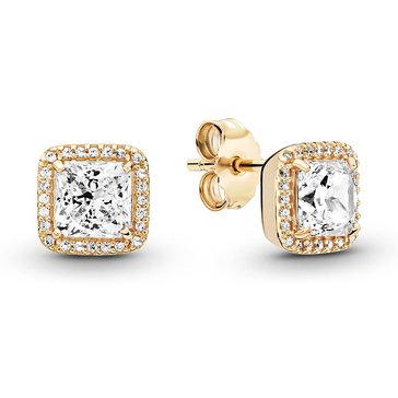 Pandora 14K Timeless Elegance Stud Earrings