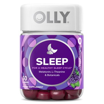 Olly Restful Sleep for a Healthy Sleep Cycle Gummies, 50-count