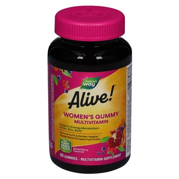 Alive! Women's Multivitamin Gummies, 60-count