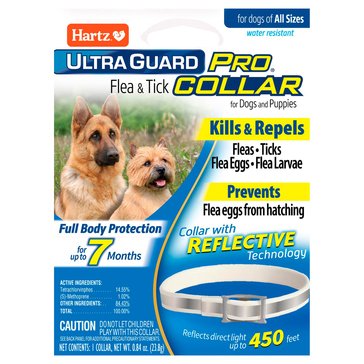 Hartz Ultraguard Pro Collar For Dogs Reflectx